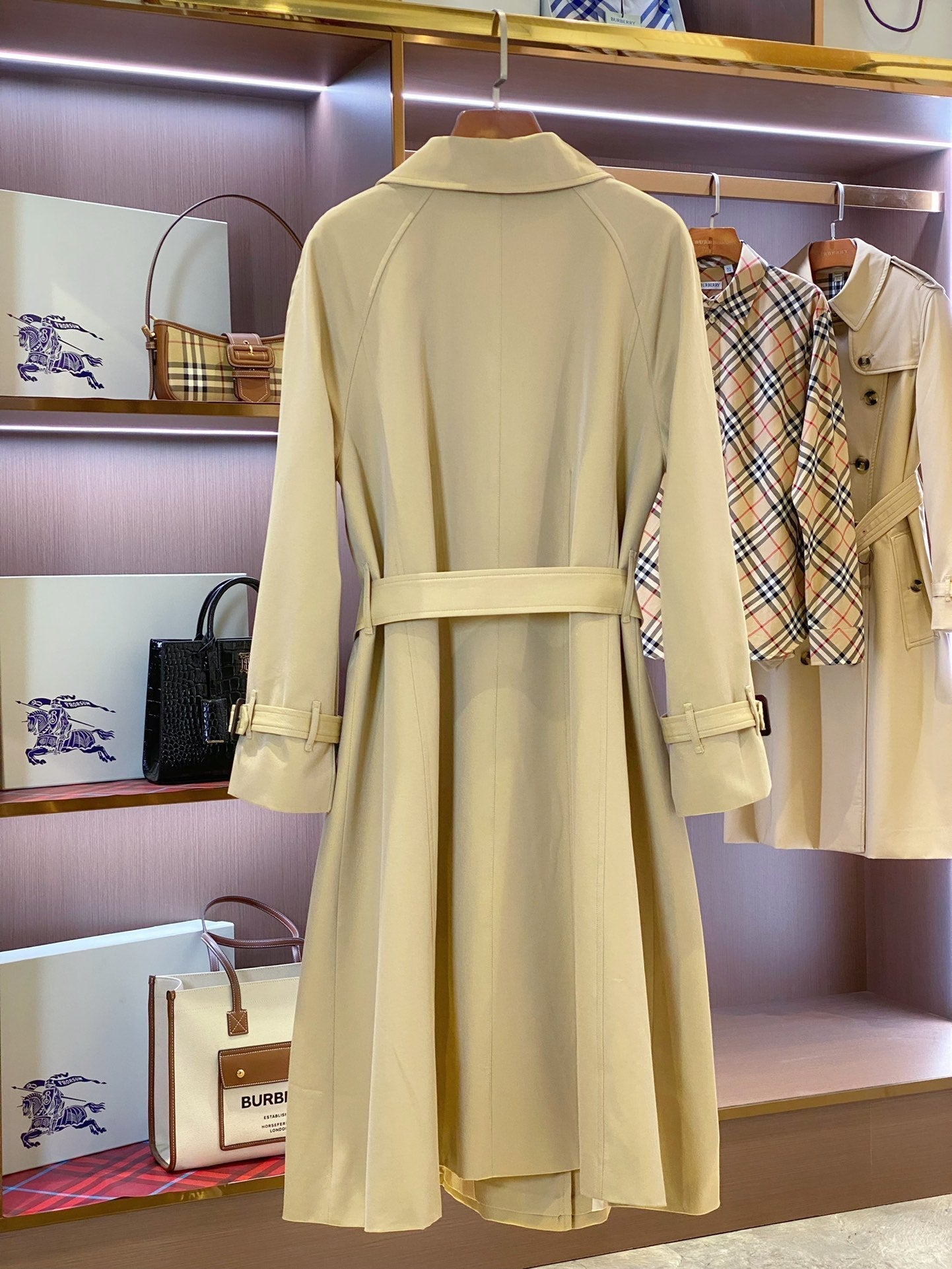 BURBERRY 25S LONG COAT 156