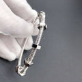 CARTIER NUTS AND BOLTS SILVER BRACELET