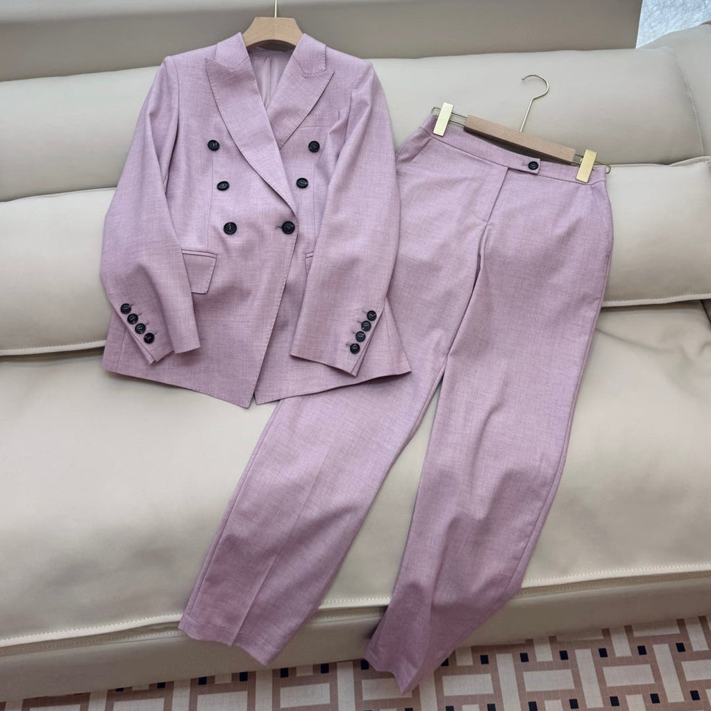 MAX MARA 25S SET VEST BLAZER 011