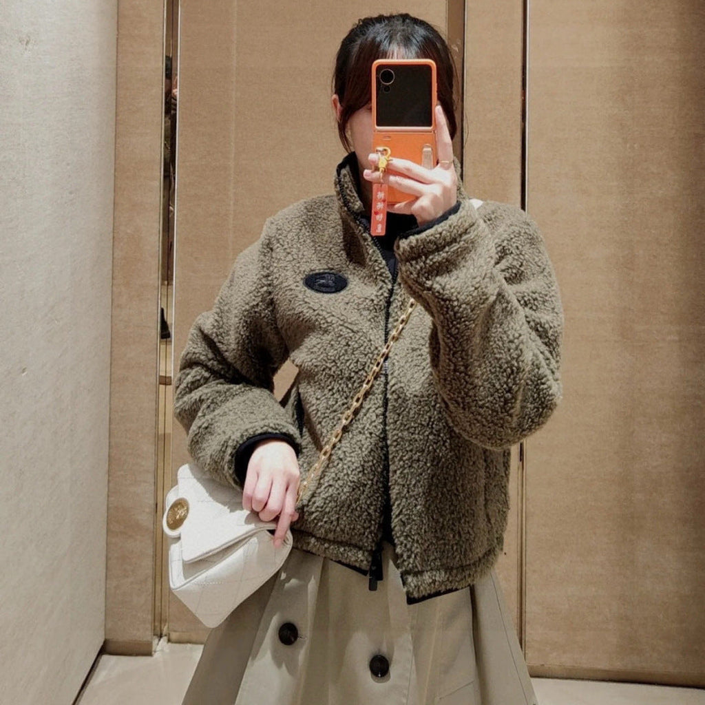 BURBERRY 25S TEDDY FLEECE JACKET 0015