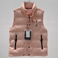 MONCLER 25S DOWN VEST IN PINK 033