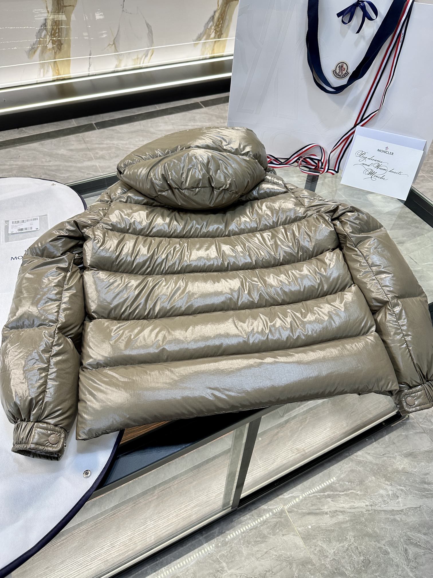MONCLER 25S JACKET IN BROWN 029