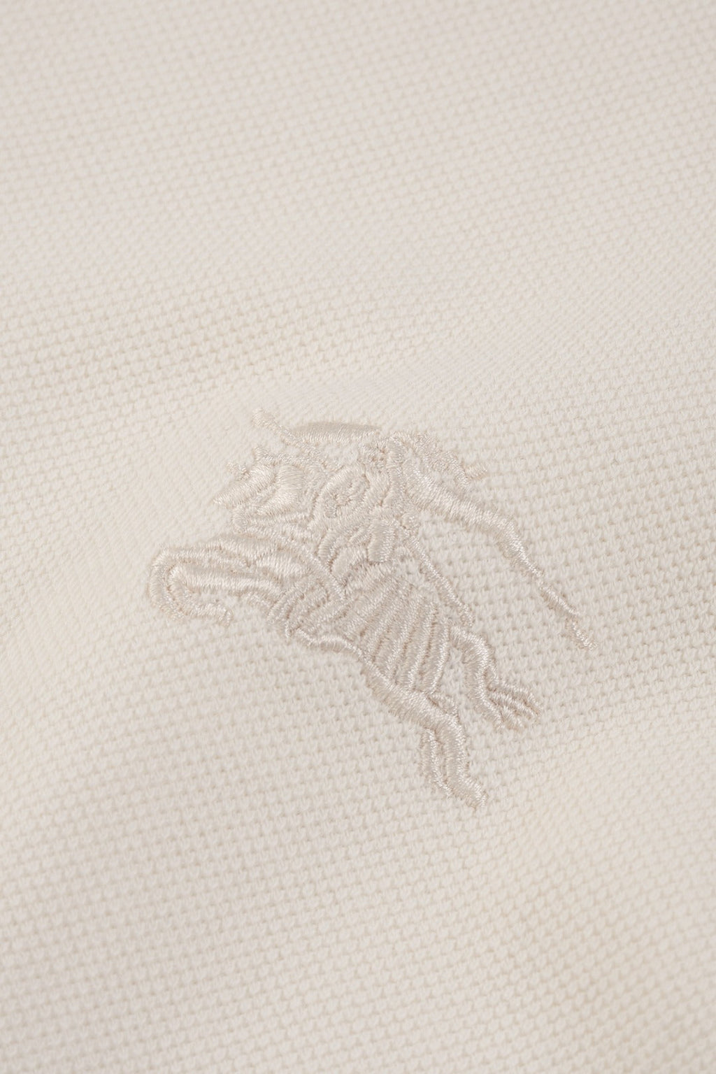 Burberry 25 Polo T- Shirt White Cotton 232685