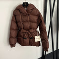 MAX MARA 25S LONG-SLEEVE COTTON HOODED JACKET 222